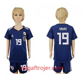 Japan Fodboldtrøjer Sakai 19 Børn Hjemmebanesæt VM 2018